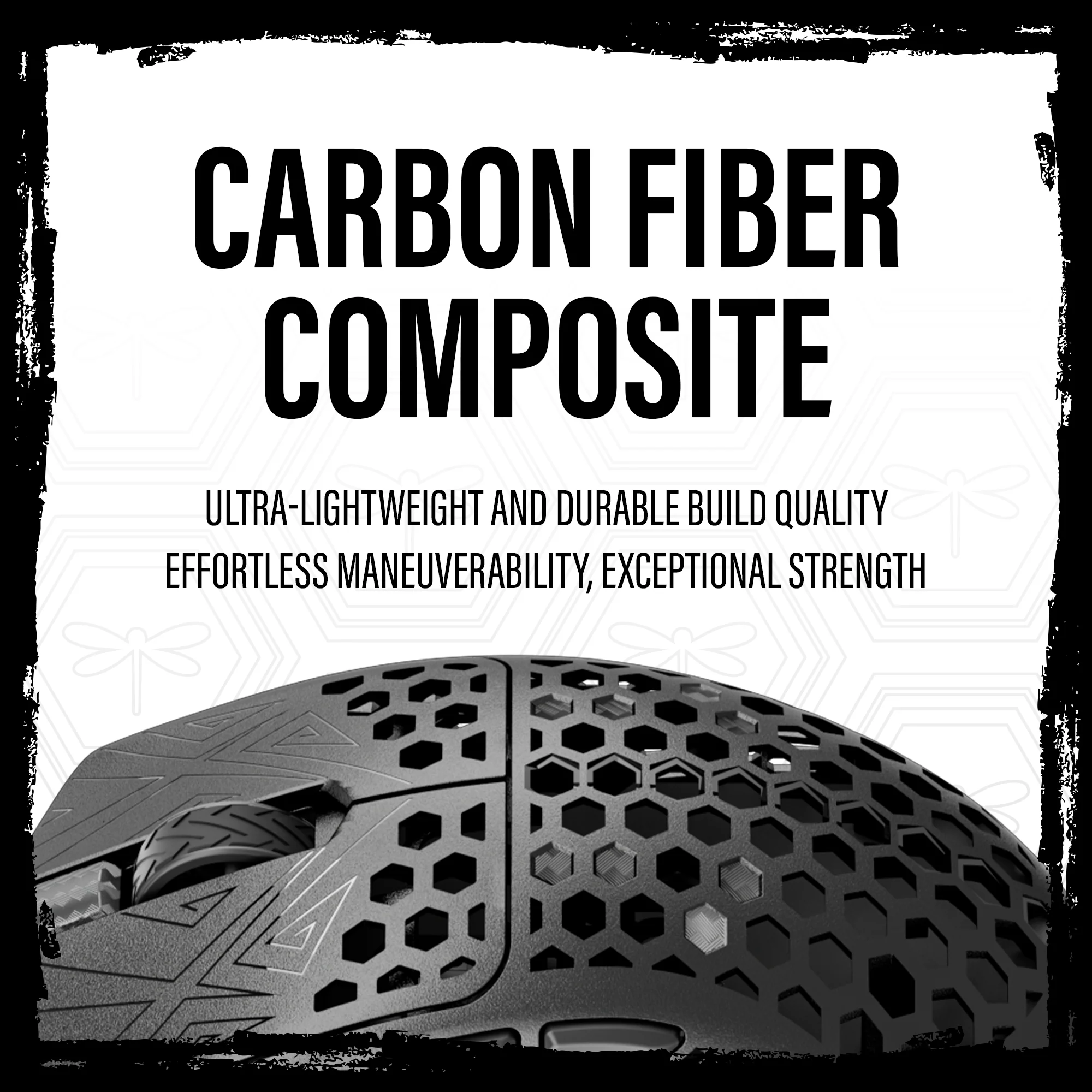 TENKO®  - AKITSU SMALL 38g Carbon Fiber 8K Wireless Gaming Mouse - Image 5